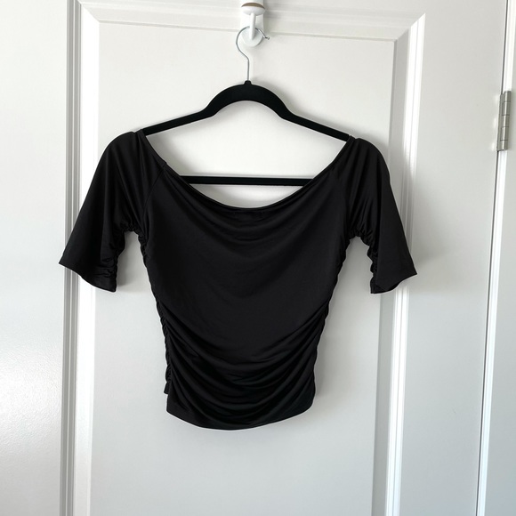 NEW SILENCE & NOISE / RUCHED CROP TOP - Picture 3 of 3